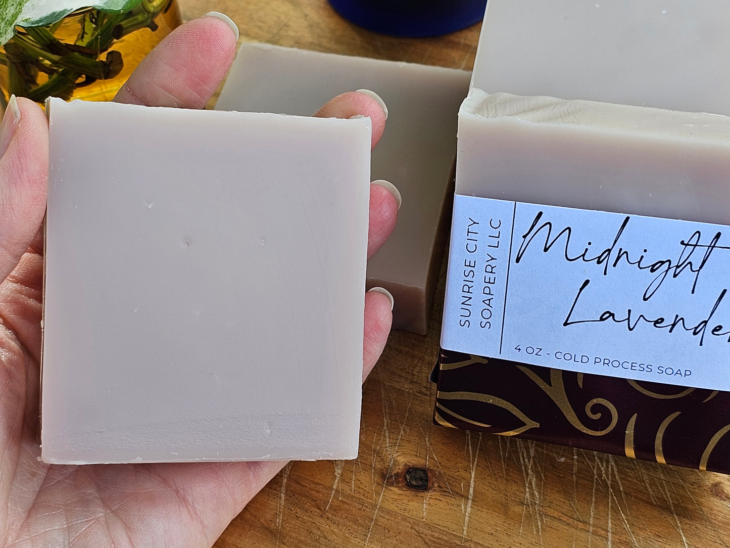 Midnight Lavender - Handmade Bar Soap