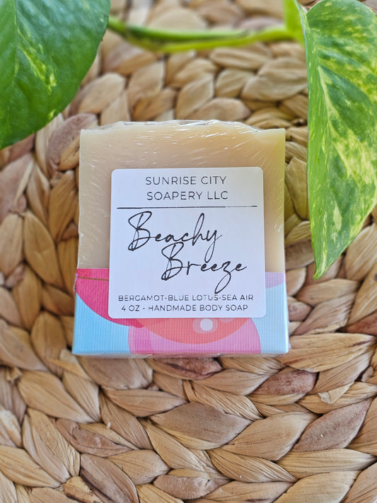 Beachy Breeze- Handmade Bar Soap