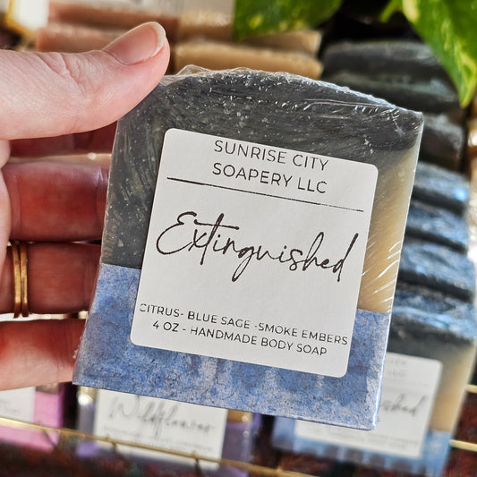 Extinguised- Handmade Bar Soap