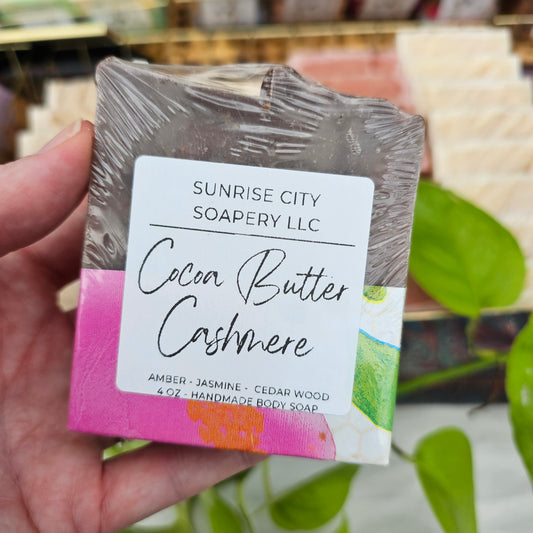 Cocoa Butter Cashmere - Handmade Bar Soap