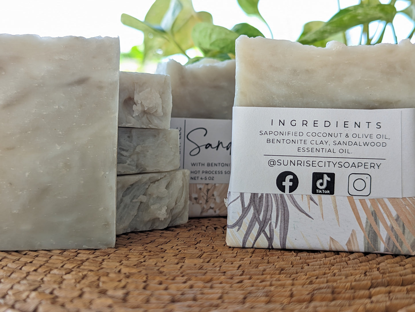 Sandalwood - HandmadeBar Soap