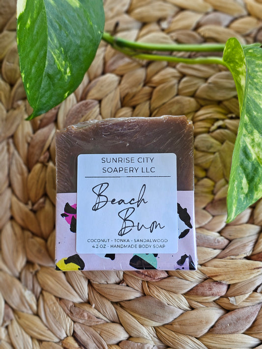 Beach Bum- Handmade Bar Soap