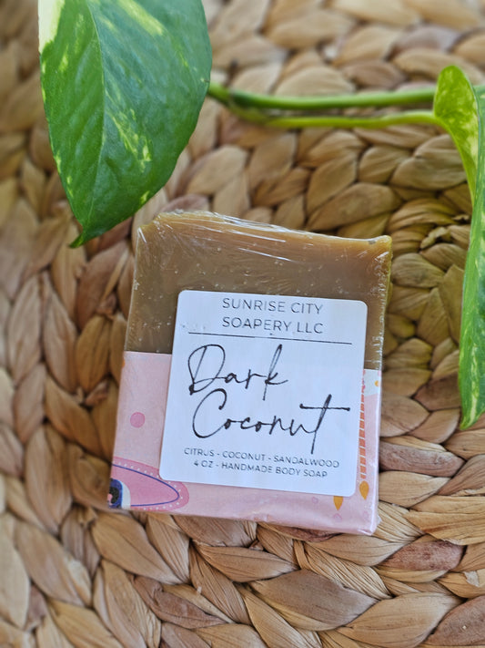 Dark Coconut- Handmade Bar Soap