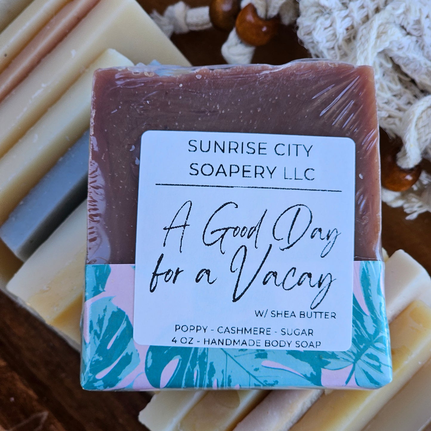 A Good Day For A Vacay - Handmade Bar Soap