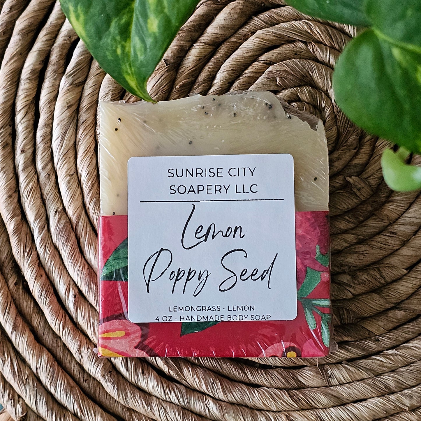 Lemon Poppy Seed - Handmade Bar Soap