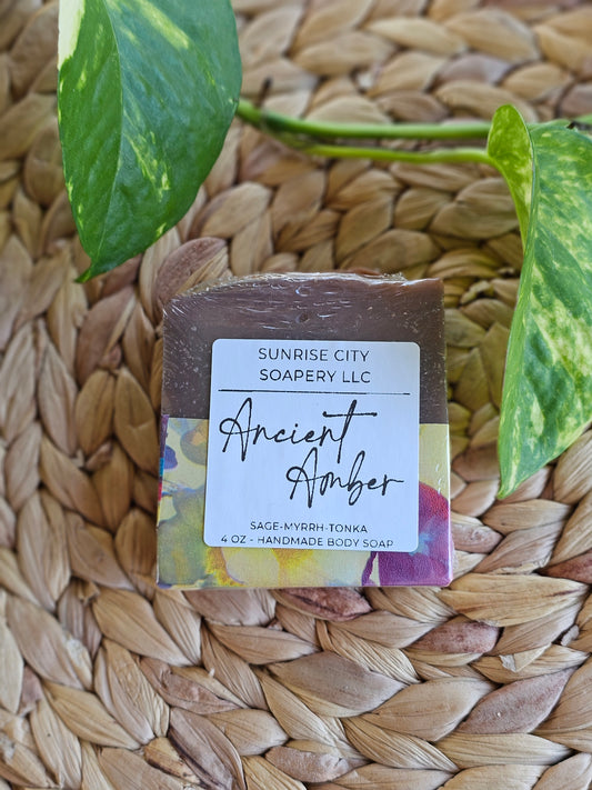 Ancient Amber - Handmade Bar Soap